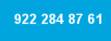 922 284 87 61 922 284 87 61